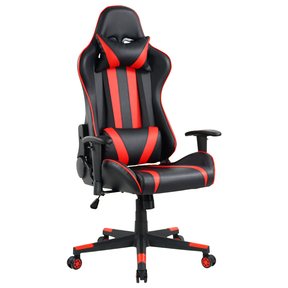 KKTONER Ergonomic Gaming Chair for E-Sport Racing Computer Swivel Height Adjustable Gamer Chair (Red)